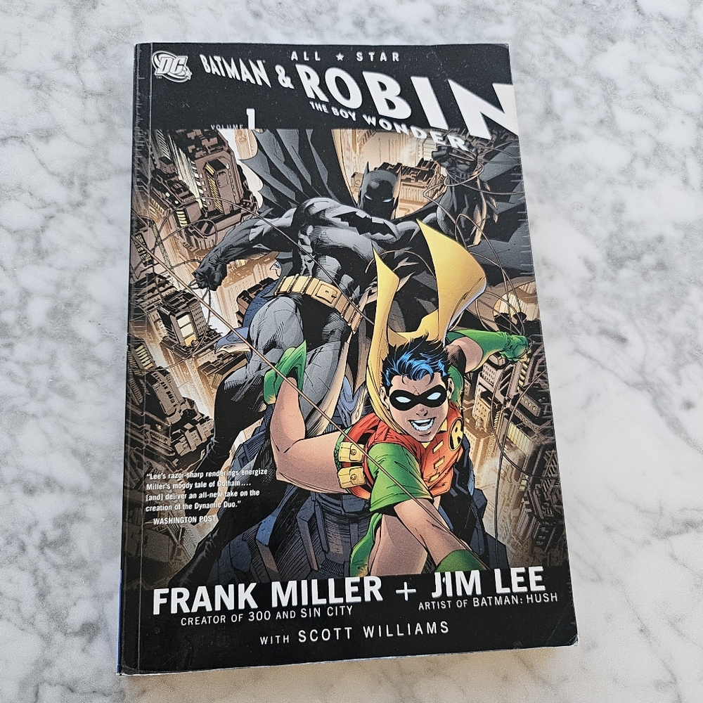 Batman & Robin The Boy Wonder Vol. 1 DC Comics All-Star Trade Paperback, 2008
